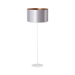 Lampadar CANNES 1xE27/15W/230V d. 45 cm argintiu/cupru/alb imagine