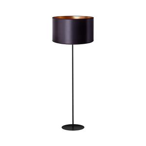 Lampadar CANNES 1xE27/15W/230V d. 45 cm negru/cupru imagine