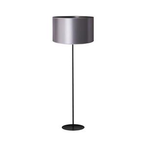 Lampadar CANNES 1xE27/15W/230V d. 45 cm argintiu/negru imagine