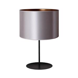 Lampă de masă CANNES 1xE14/15W/230V d. 20 cm argintiu/cupru/negru imagine