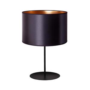 Lampă de masă CANNES 1xE14/15W/230V d. 20 cm negru/cupru imagine