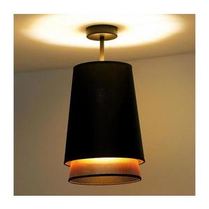 Lustră aplicată BELL SHINY 1xE27/15W/230V d. 25 cm negru/cupru imagine