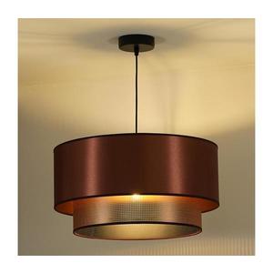 Lustră pe cablu COPPER SHINY 1xE27/15W/230V d. 45 cm cupru imagine