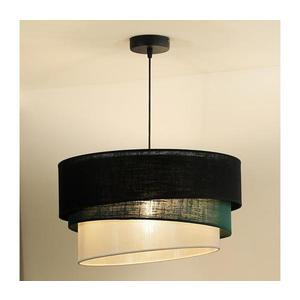 Lustră pe cablu TRIO 1xE27/15W/230V d. 45 cm negru/verde/alb imagine