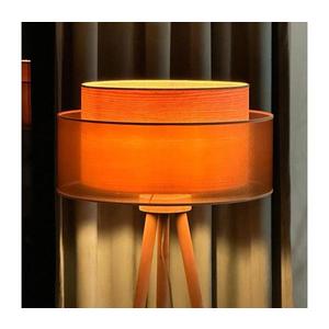 Lampadar WOOD BOHO 1xE27/15W/230V d. 45 cm cupru/maro/bej imagine