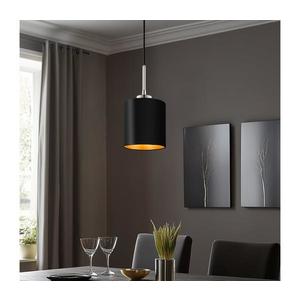 Lustră LED pe cablu Eglo TUNJA 1xE27/60W/230V negru imagine