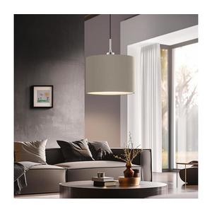 Lustră LED pe cablu Eglo TUNJA 1xE27/60W/230V taupe imagine