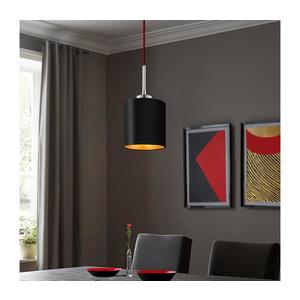 Lustră LED pe cablu Eglo TUNJA 1xE27/60W/230V negru imagine