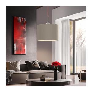 Lustră LED pe cablu Eglo TUNJA 1xE27/60W/230V taupe imagine