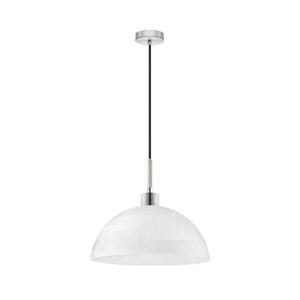 Lustră LED pe cablu 1xE27/60W/230V alb imagine