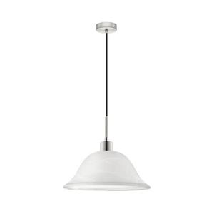 Lustră LED pe cablu 1xE27/60W/230V alb imagine