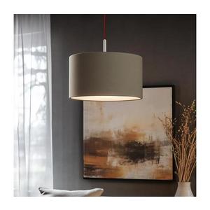 Lustră LED pe cablu Eglo TUNJA 1xE27/60W/230V taupe imagine