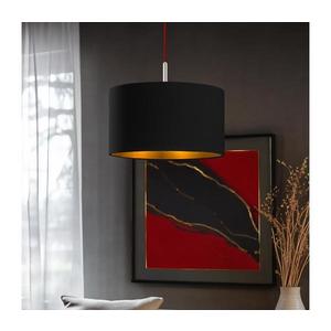 Lustră LED pe cablu Eglo TUNJA 1xE27/60W/230V negru imagine