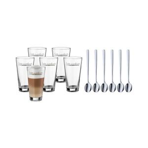 Set de pahare și lingurițe pentru latte macchiato WMF CLEVER & MORE 6 buc. imagine