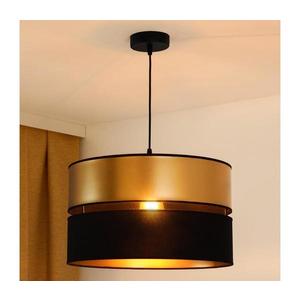 Lustră pe cablu Brilagi ROYAL 1xE27/15W/230V d. 40 cm negru/auriu imagine