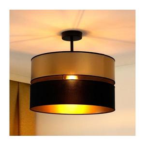 Lustră aplicată Brilagi ROYAL 1xE27/15W/230V d. 40 cm negru/auriu imagine