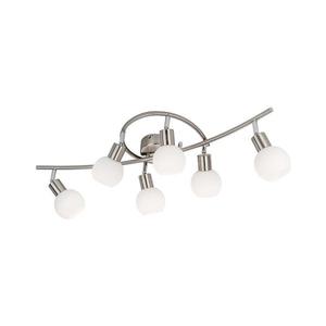 Lustră LED aplicată Globo 671606016X LOXY 6xE14/5W/230V imagine