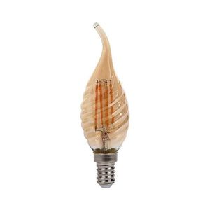 Bec LED FILAMENT E14/4W/230V 2200K imagine