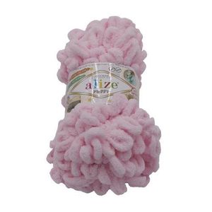 Fir textil PUFFY roz , 100 g / 9 m, roz imagine