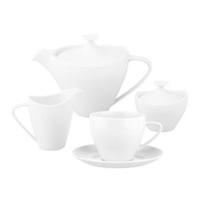 Set de cafea cu 21 de piese MariaPaula ModernaWhite imagine