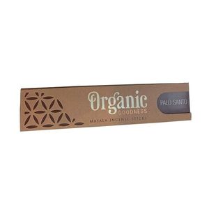 Bețișoare parfumate Organic Goodness Masala 12pcs, Pa lo Santo imagine