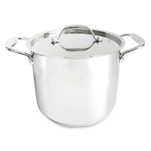 Oală din inox cu capac Kitchisimo Chef, 8, 6 l, 24 cm imagine