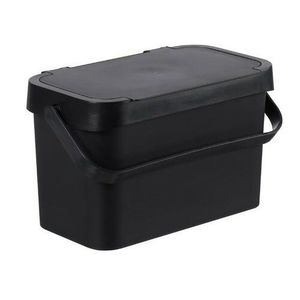 Coș de plastic pentru deșeuribiologice SmartStore Collect , negru , 5 l imagine