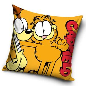 Față de pernă Garfield și prietenul Odie , 40 x 40cm imagine