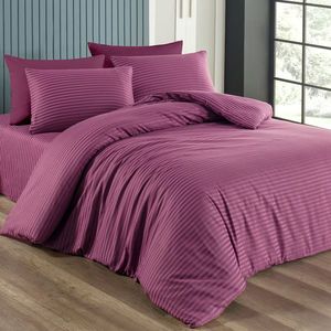 Lenjerie de pat 4Home Berry din satin , mov, 140 x 200 cm, 70 x 90 cm, mov, 140 x 200 cm, 70 x 90 cm imagine