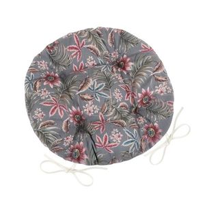 Perna de scaun Bellatex DITA rotundă matlasată Passiflora, 40 cm imagine