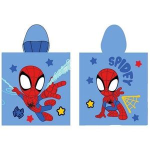 Poncho pentru copii Spidey Interferes , 55 x 110cm imagine