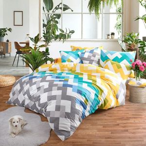 Lenjerie de pat din bumbac 4Home Chevron, 140 x 200 cm, 70 x 90 cm imagine