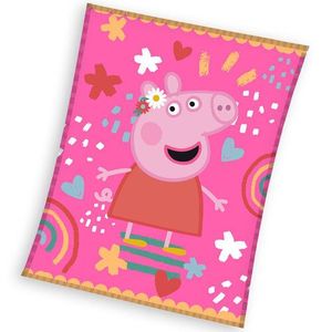 Pătură pentru copii Piglet Pepina Pink World , 130x 160 cm imagine