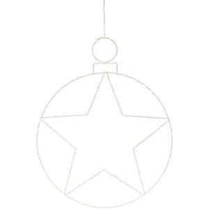 Crăciun agățat decorare cu LED-uri Kerstball Star236 LED, 48 cm imagine