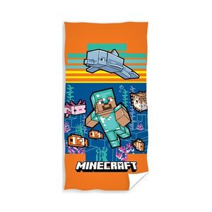 Prosop pentru copii Minecraft Aquatic World , 70 x140 cm imagine