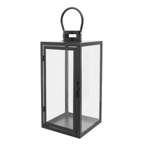 Altom Lanternă decorativă suspendată Pătrat negru, 20 x 44 x 20 cm, M imagine