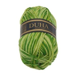 Fir textil DUHA verde deschis, verde închis , 50 g / 150 m, verde imagine