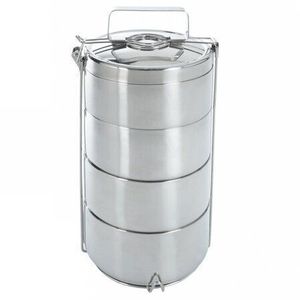 Recipient pentru alimente Orion, din inox, 4 nivele, 0, 9 l imagine