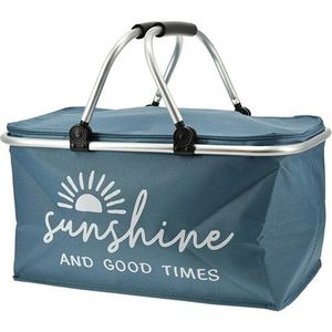 Coș frigorific Sunshine 35 l, gri , 48 x 28 x 24cm imagine