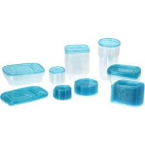 Caserole de plastic pentru alimente, 100 buc imagine