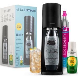 Sodastream Terra Black Ginger Ale Mpack Producătorde apă spumantă imagine