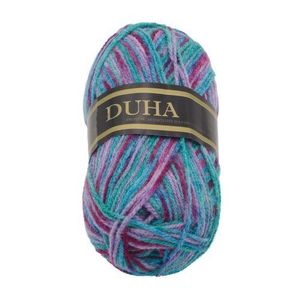 Fir DUHA turcoaz, roz, violet , 50 g / 150 m, turcoaz imagine