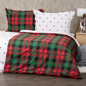 4Home Lenjerie de pat din bumbac Scotch winter, 140 x 220 cm, 70 x 90 cm imagine