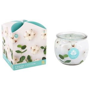 Lumânare parfumată Arome Fresh Cotton în sticlă, 90 g imagine