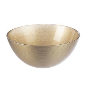 Bol din sticlă Orion Golden, dia. 15 cm, diam. 15 cm imagine