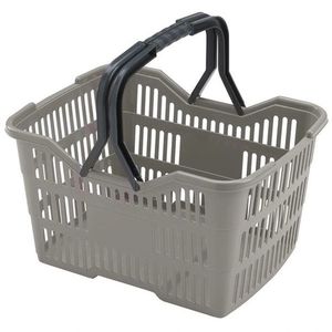 Coș de cumpărături Heidrun 40 x 30 x 22 cm, 18 l, plastic, mix de culori imagine