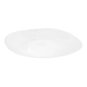 Set de farfurii întinse din sticlă opal Altom White harmony 28 cm, 6 buc imagine