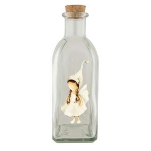 Recipient de sticlă Bohemia Gifts Angel, 500 ml imagine