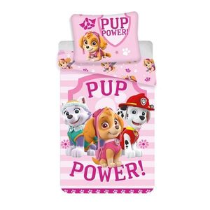 Lenjerie de pat Paw Patrol 122, pentru copii, din bumbac, 140 x 200, 70 x 90 cm imagine