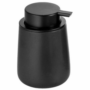 Dozator de săpun AQUALINE 08136 Nero350 ml, negru imagine